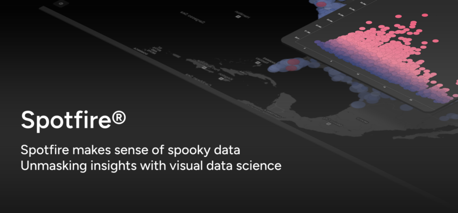 Spotfire product screenshot Halloween