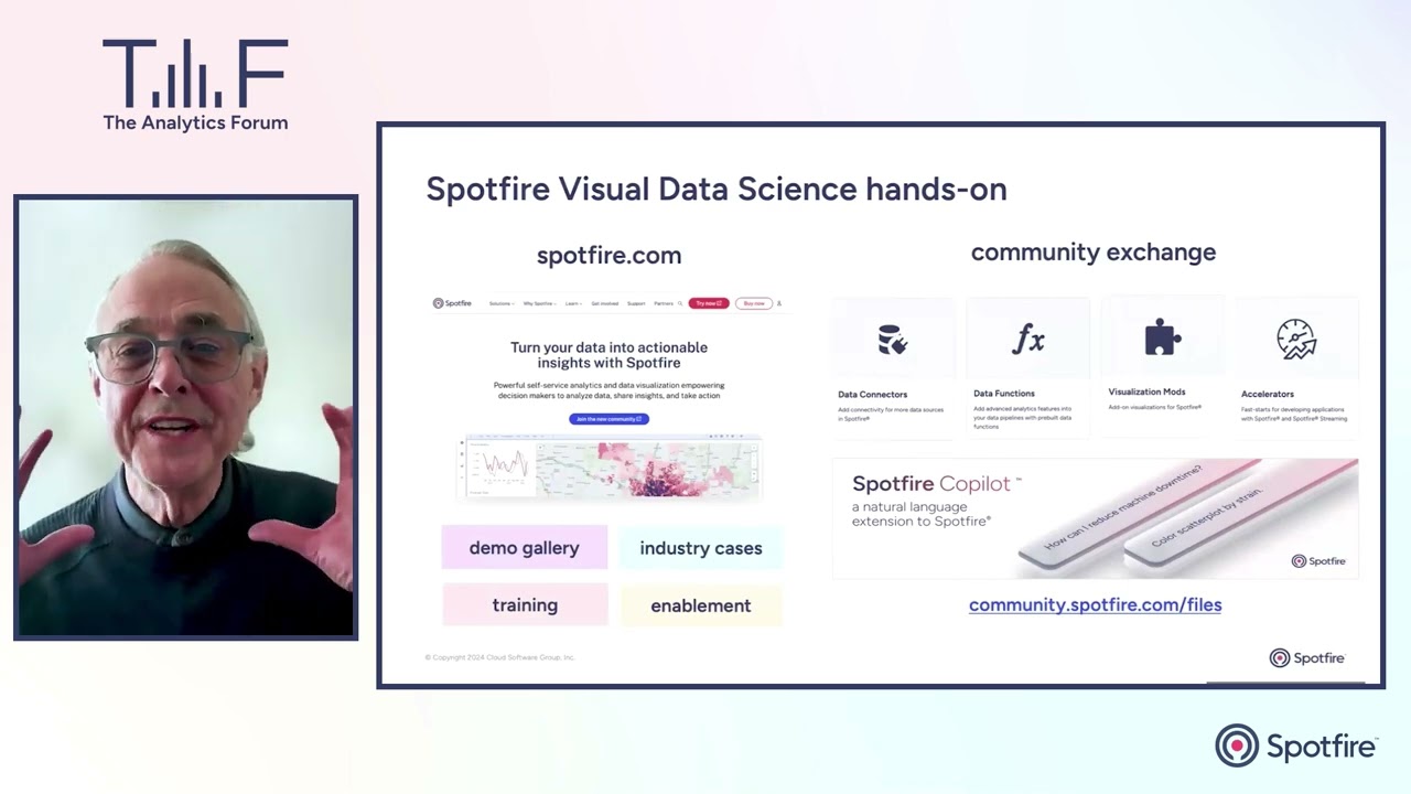 Spotfire Community - what is visual data science?